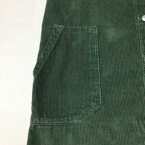 Tommy Hilfiger Green Corduroy Overall Dress - Picture 6 of 12